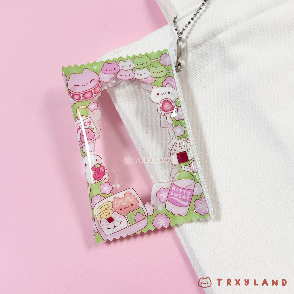 Sakura Sweets Clear Photocard Pouch