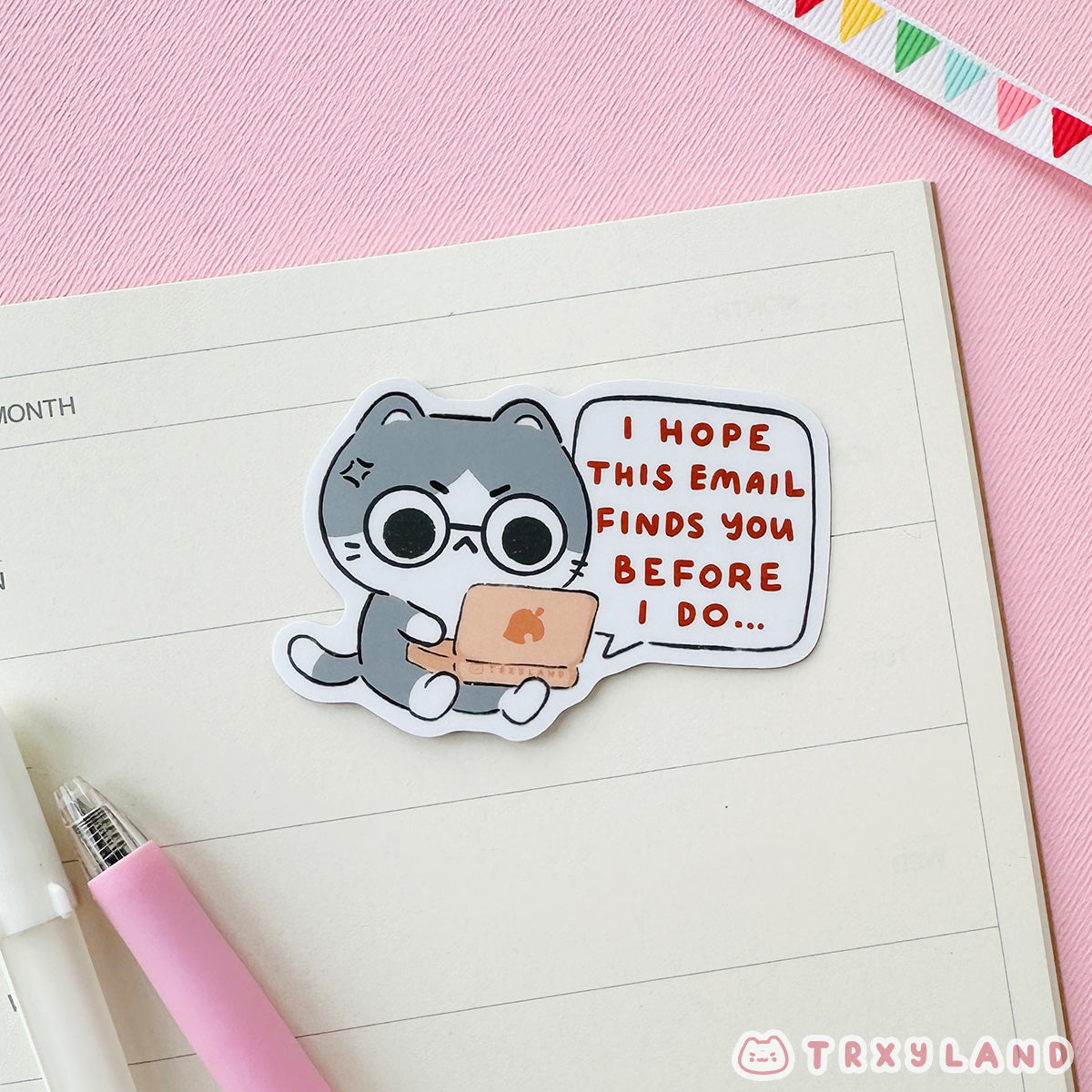 I will find you Vinyl Sticker