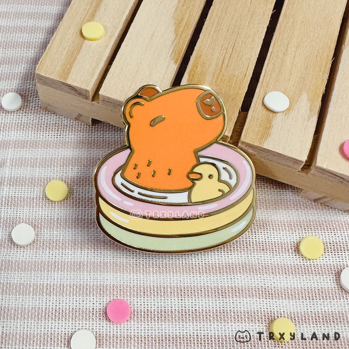 Capy Summer Series Bundle - Enamel Pins