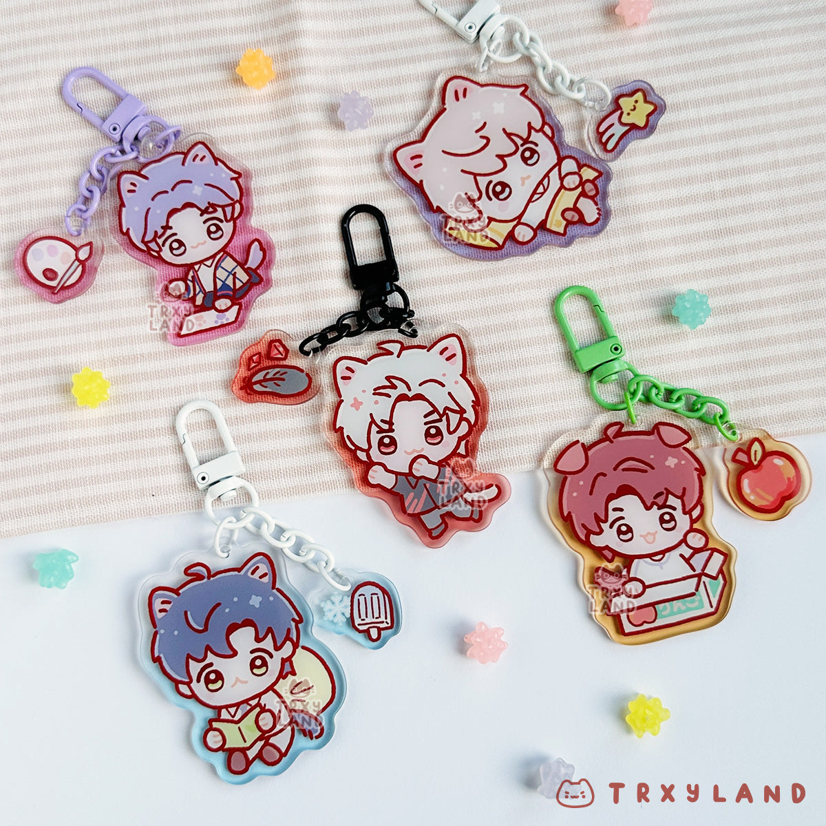 LADS Boys Acrylic Charm