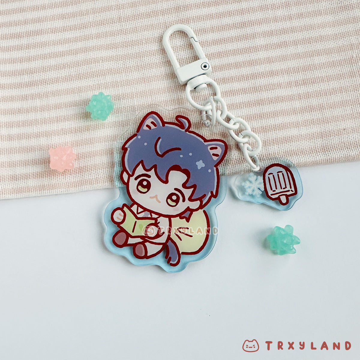 LADS Boys Acrylic Charm