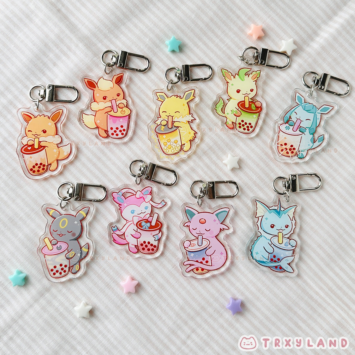 Boba Eeveelutions Mystery Charm