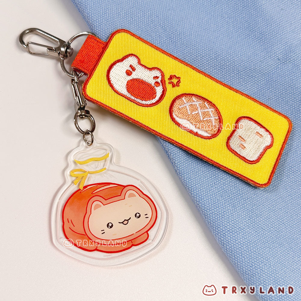 HANGRY Embroidery Keyring & Charm