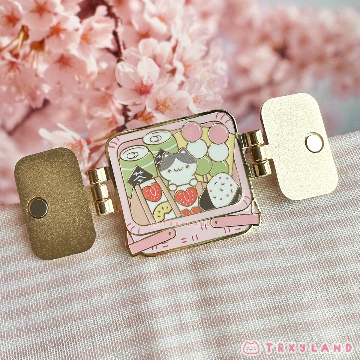 Sakura Treats Series - 3 Pins Set