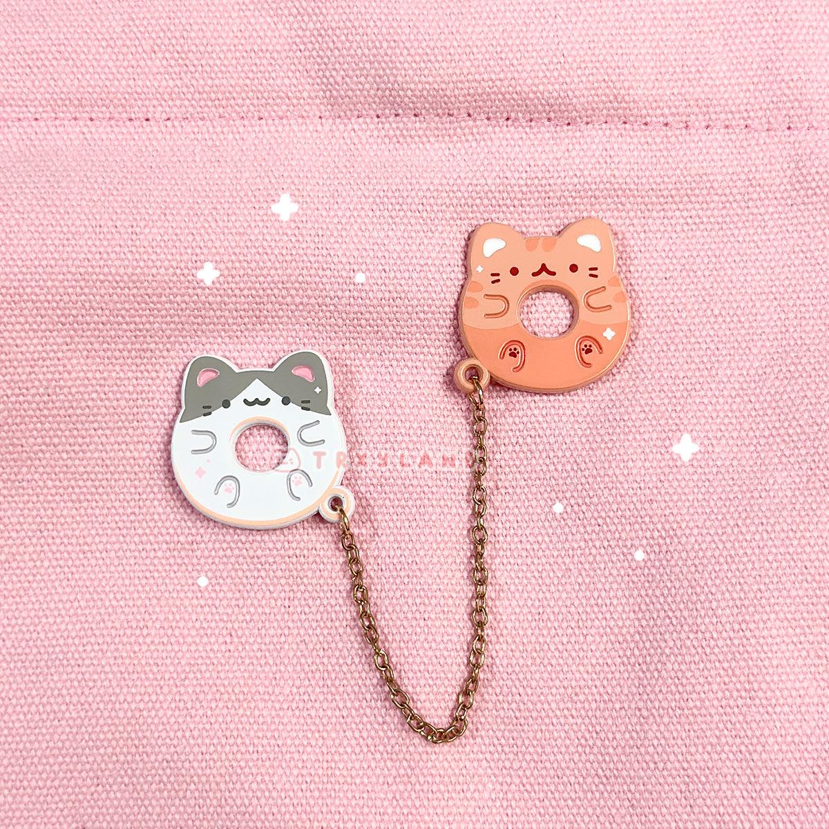Donut Kitties Pin