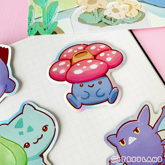 Poison Type Mons Vinyl Sticker Pack