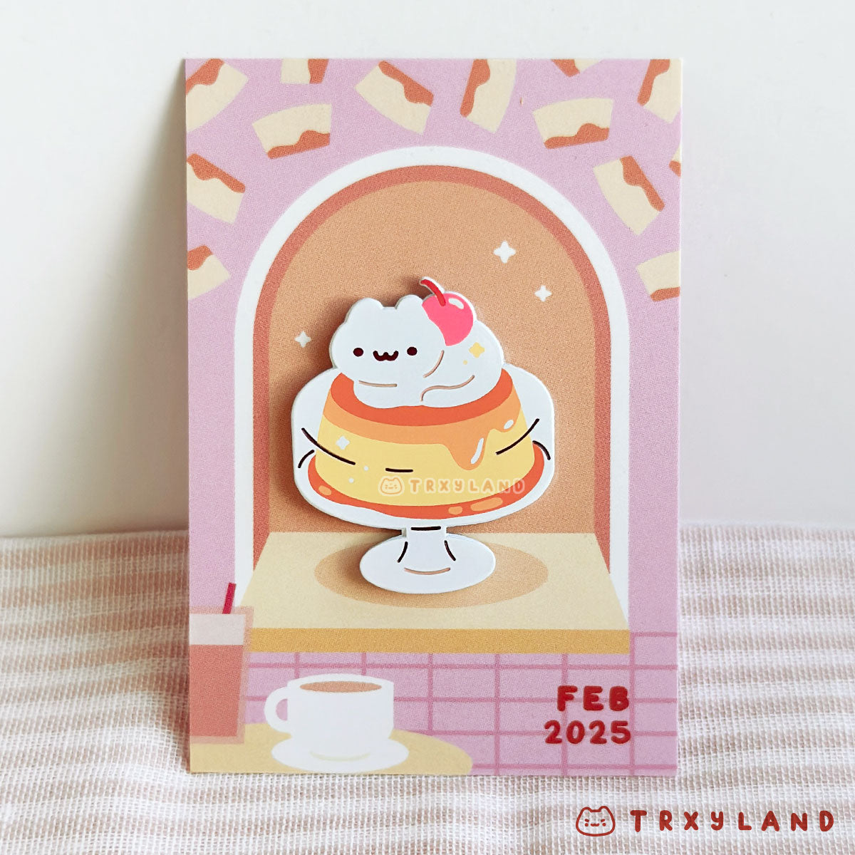 Caramel Pudding Pin
