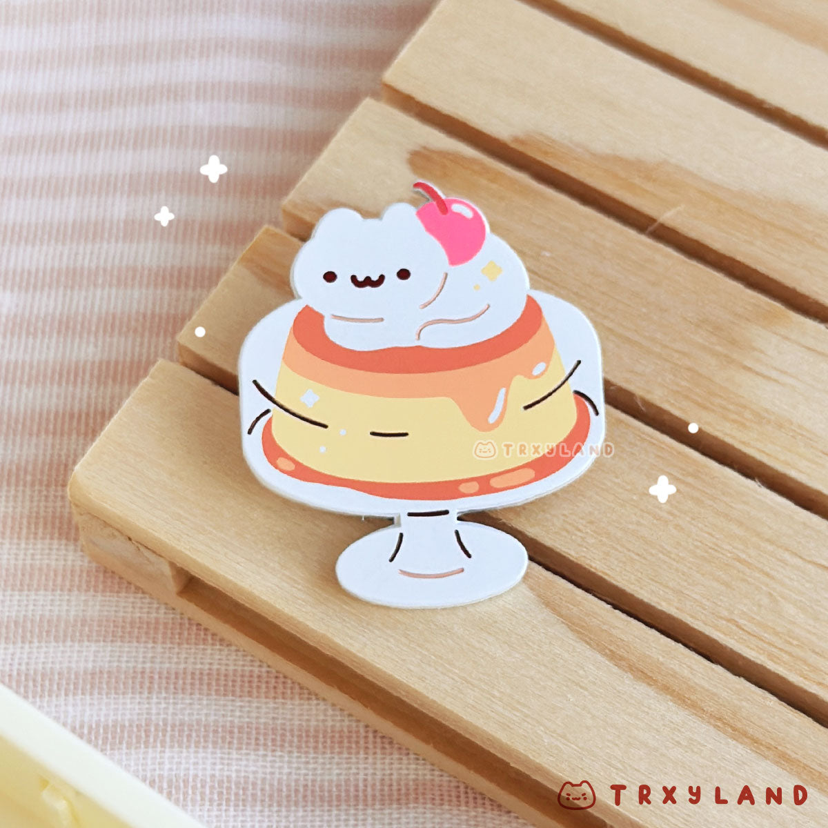 Caramel Pudding Pin