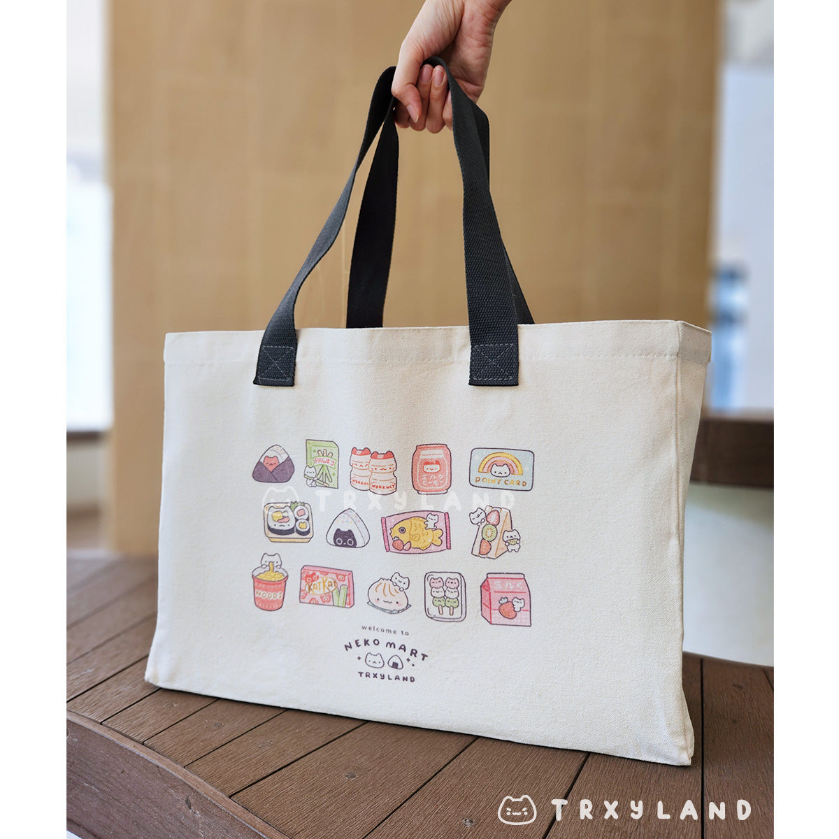 Neko Mart Tote Bag V2 / Oversized Tote