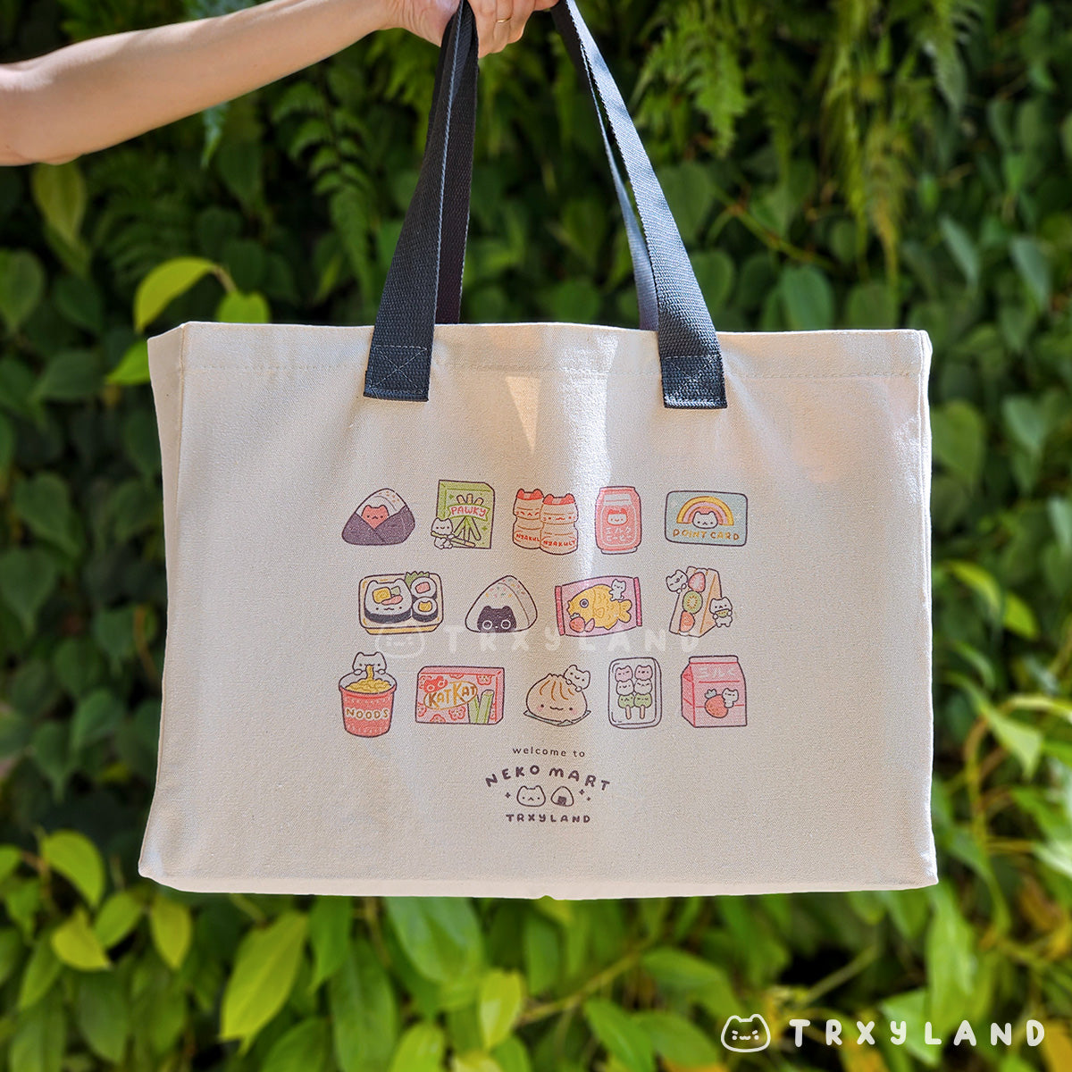 Neko Mart Tote Bag V2 / Oversized Tote
