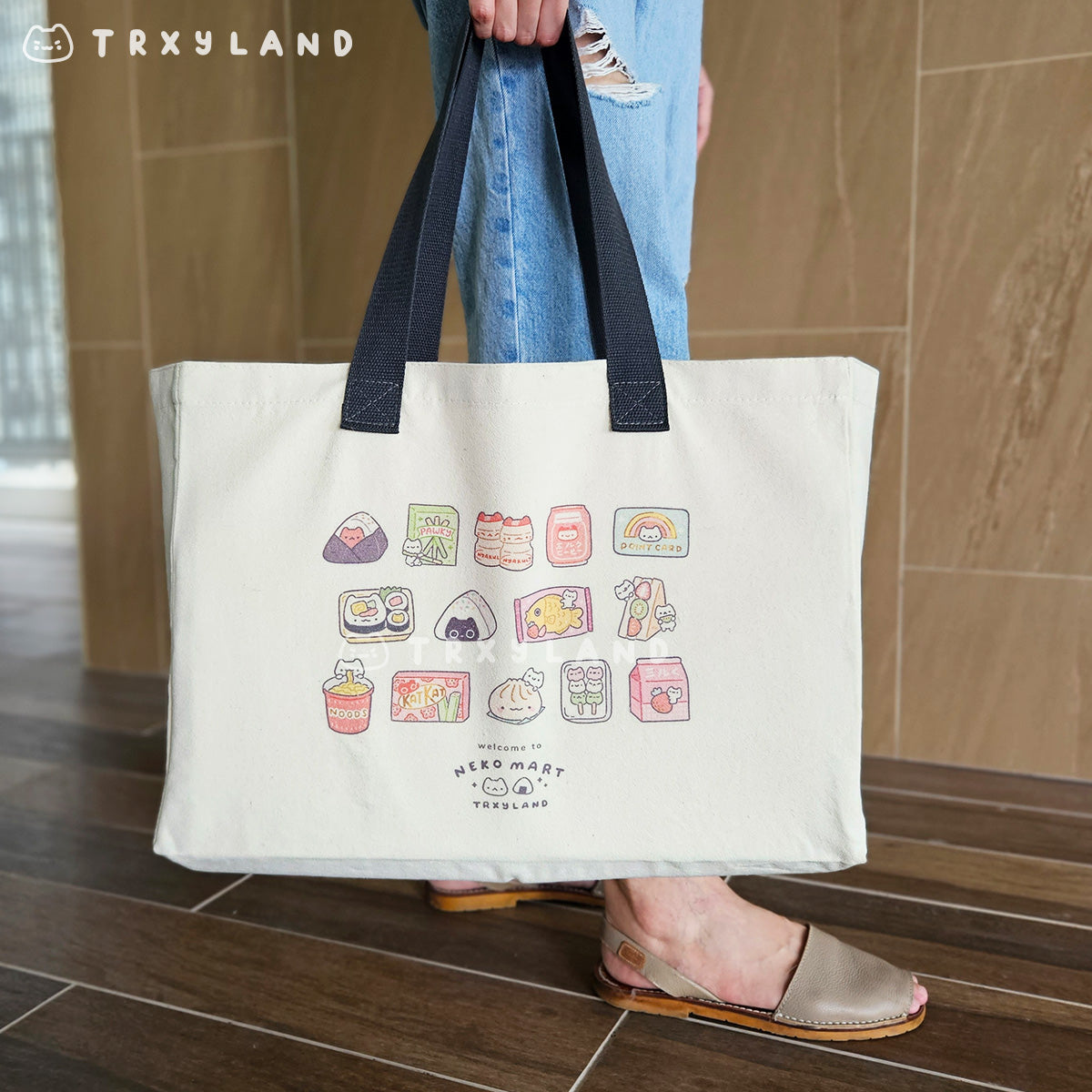 Neko Mart Tote Bag V2 / Oversized Tote