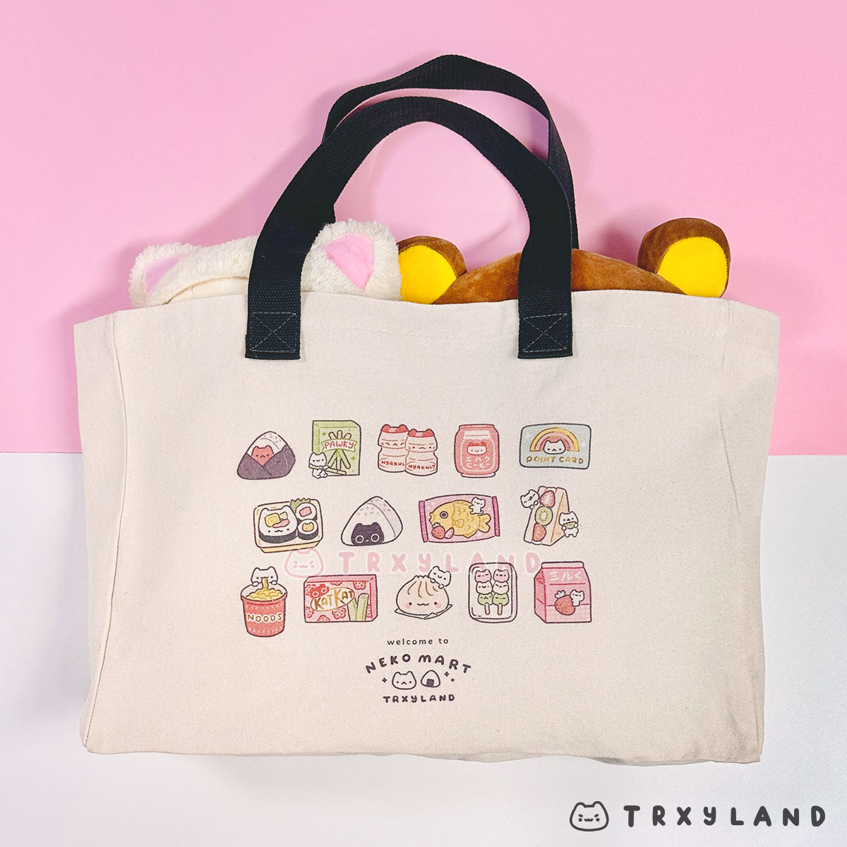 Neko Mart Tote Bag V2 / Oversized Tote