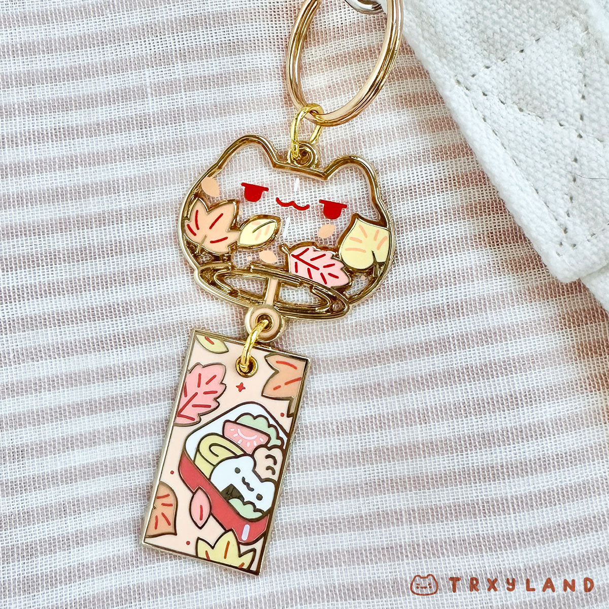 Enamel Keyring - Forest Bento Wind Chime