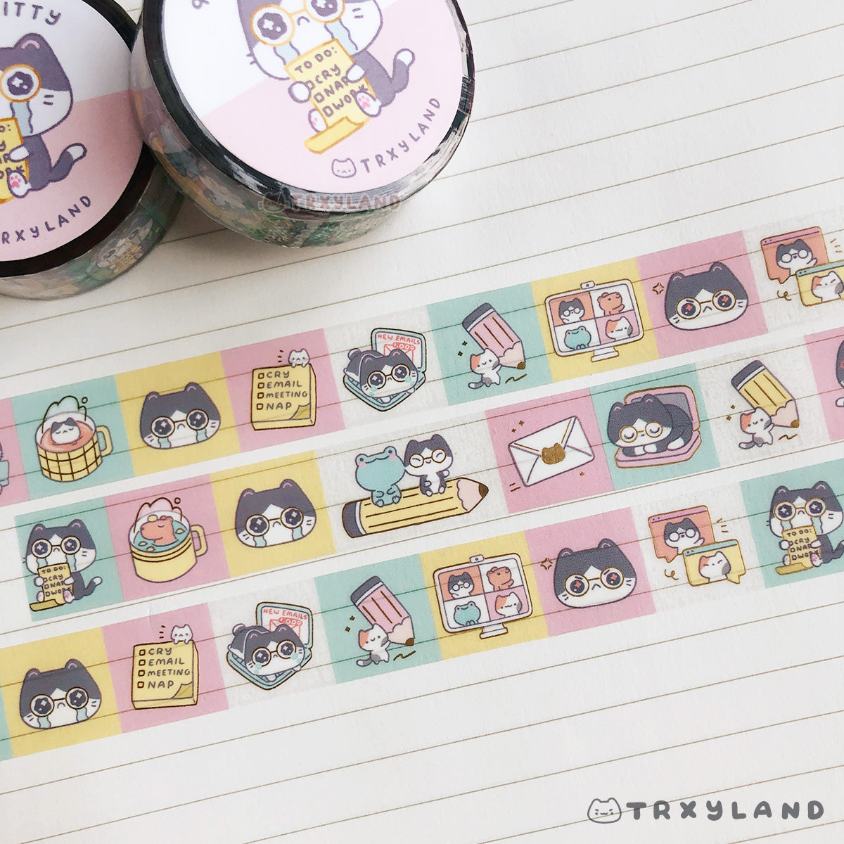 9 To 5 Series Clear Foil Tape