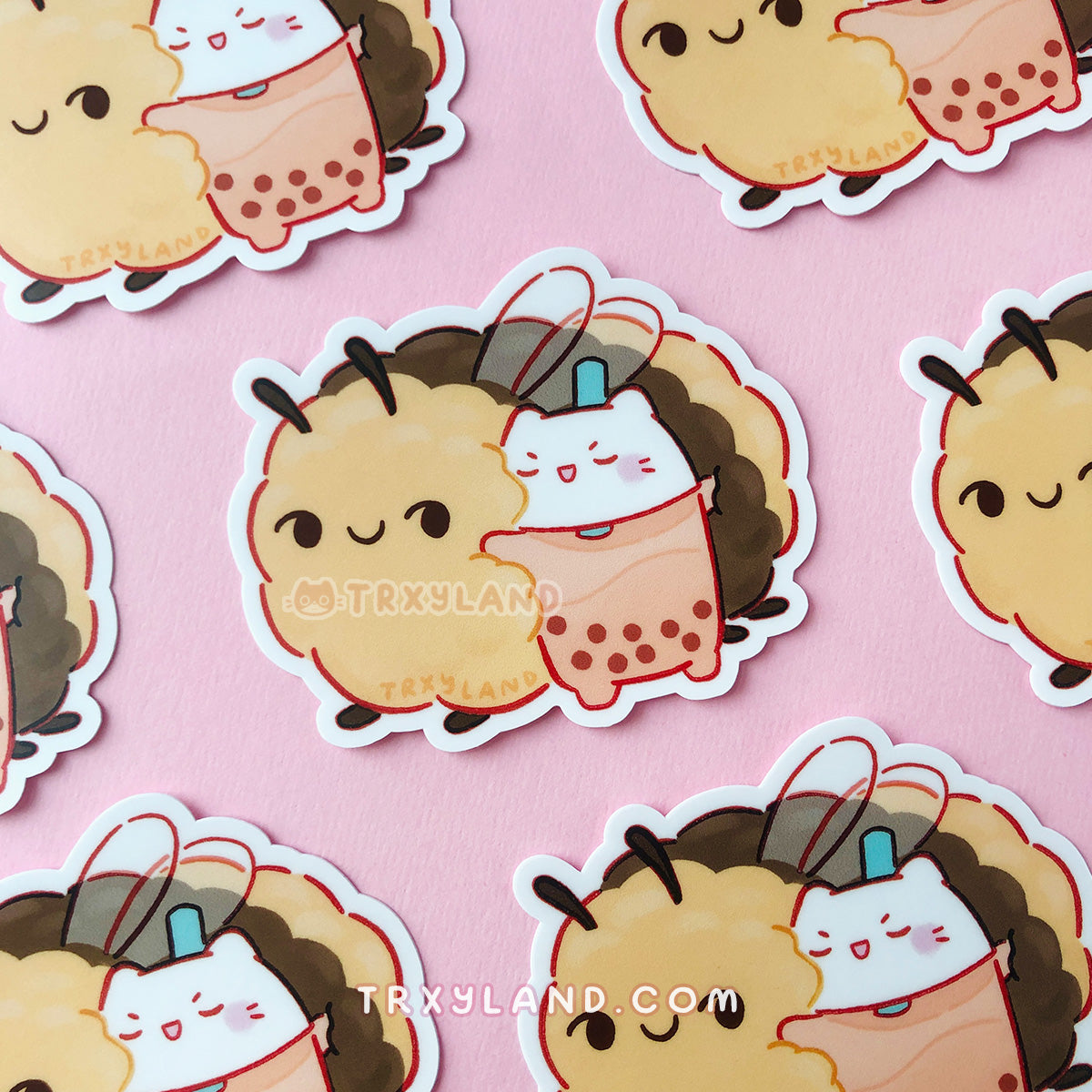Honey Milk Tea Pin