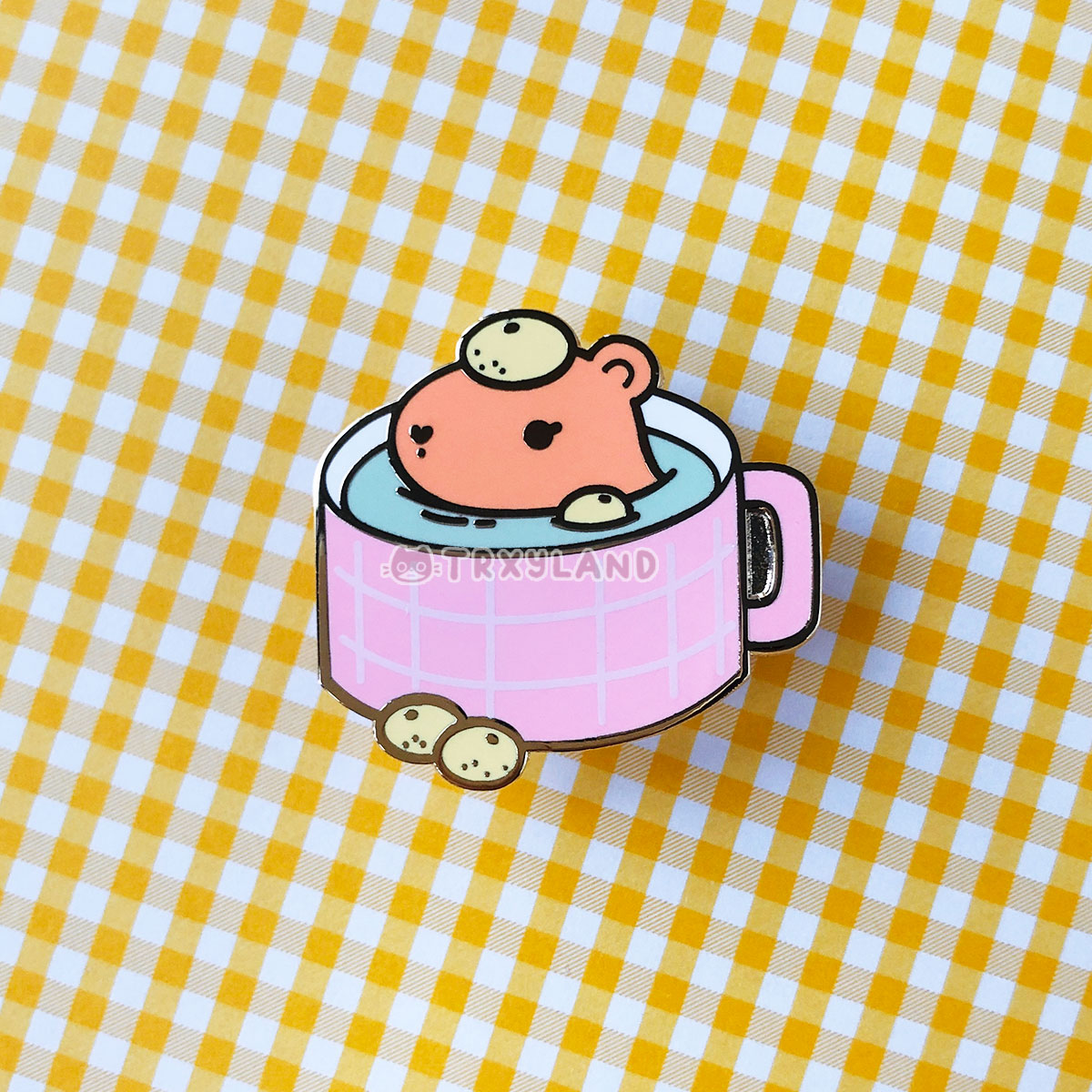 Cozy Autumn SUPER Bundle - 3 Enamel Pins + Clear Foil Tape