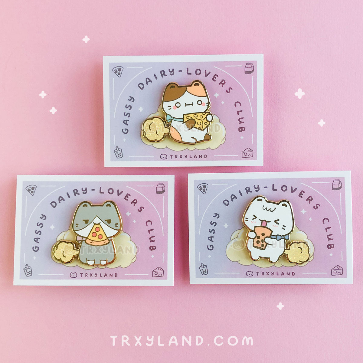 Pizza Farts Enamel Pin