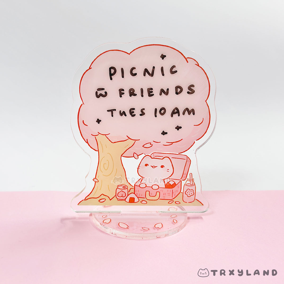 Sakura Picnic Memo Stand