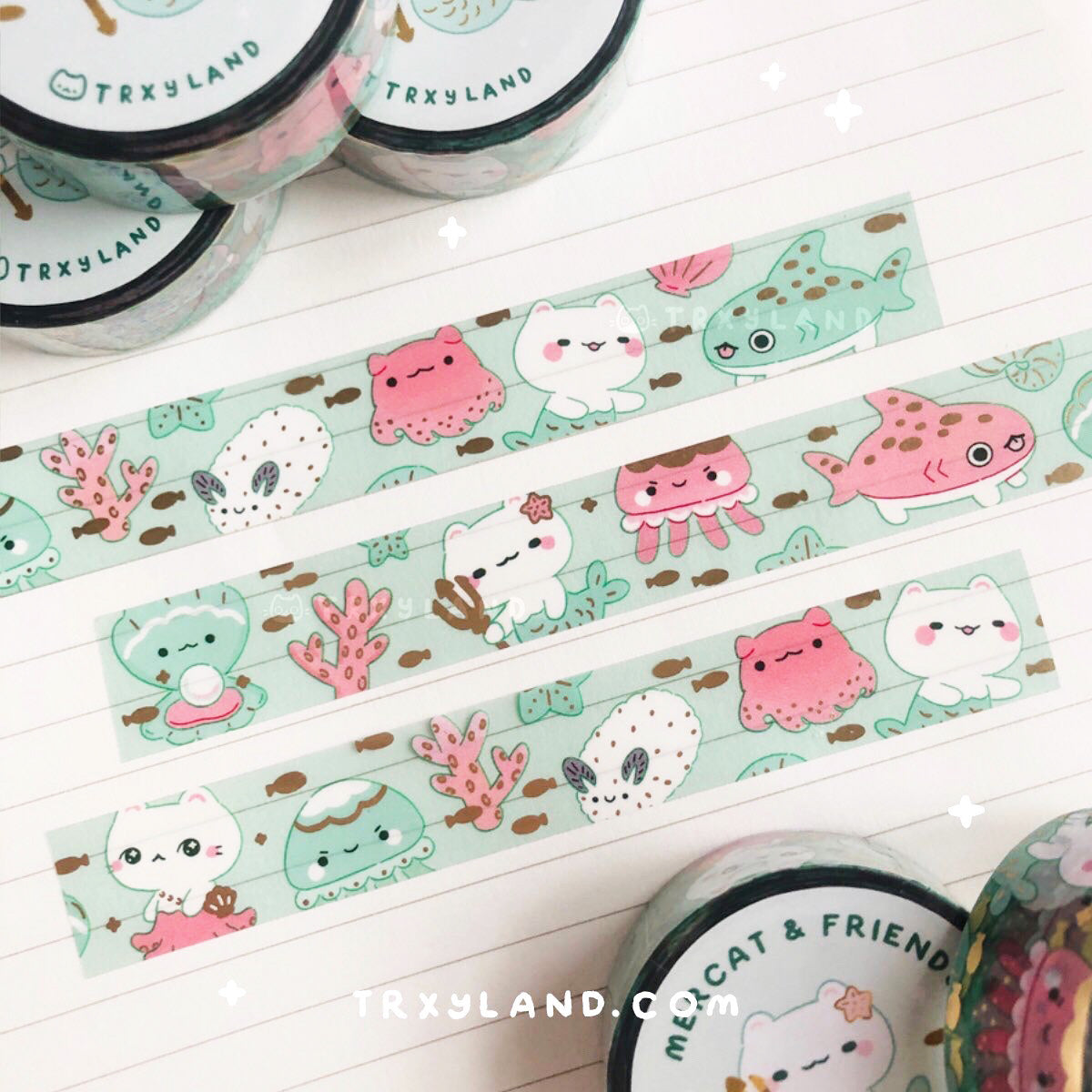 Mercat & Friends Clear Foil Tape