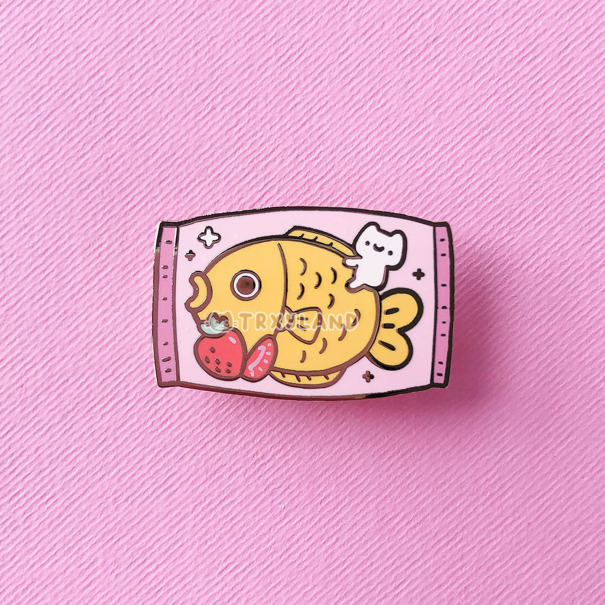 Neko Mart SUPER Bundle - 4 Enamel Pins + Clear Foil Tape