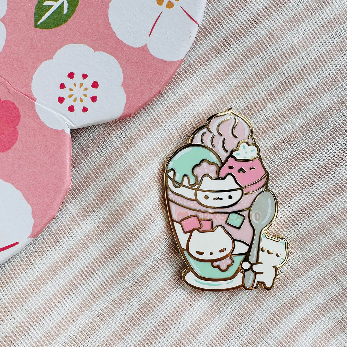 Ice Cream Purr-fait Pin