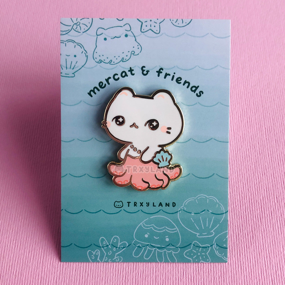 Mercat & Friends Series Bundle - Enamel Pins