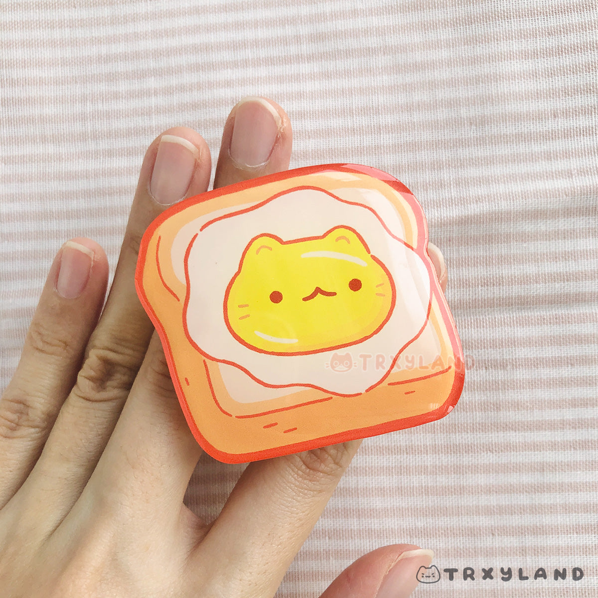 Egg Toast Phone Grip