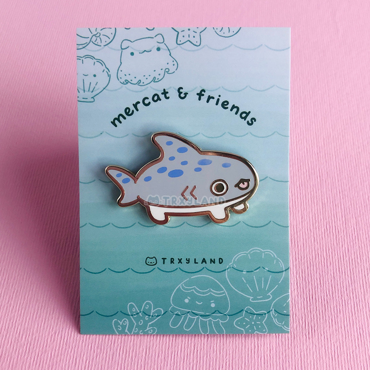 Sharkpup Enamel Pin