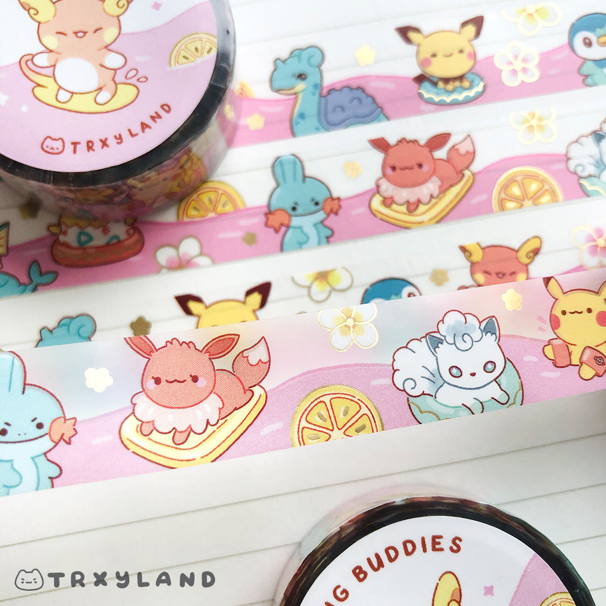 Surfing Buddies Clear Foil Tape