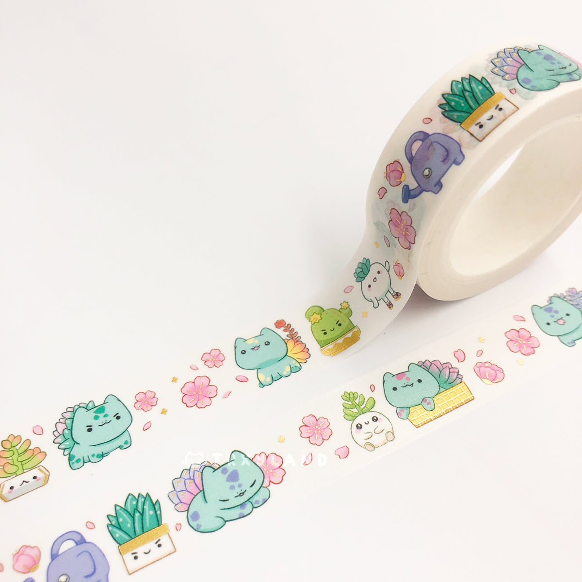 Plant Boi Gold Foil Washi Tape