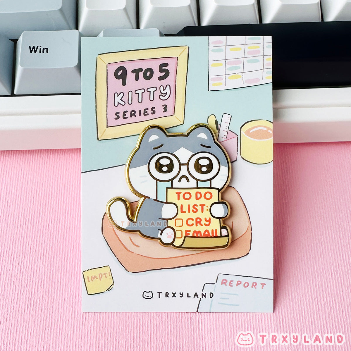 To-do-list Enamel Pin
