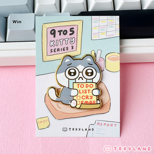 To-do-list Enamel Pin
