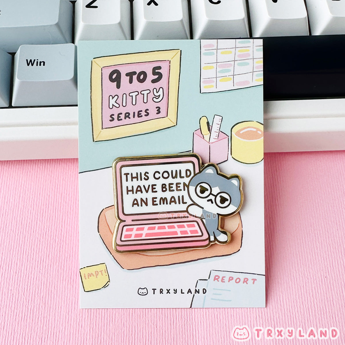 Could Have Been an Email Enamel Pin