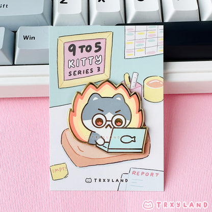 Fired Up Enamel Pin