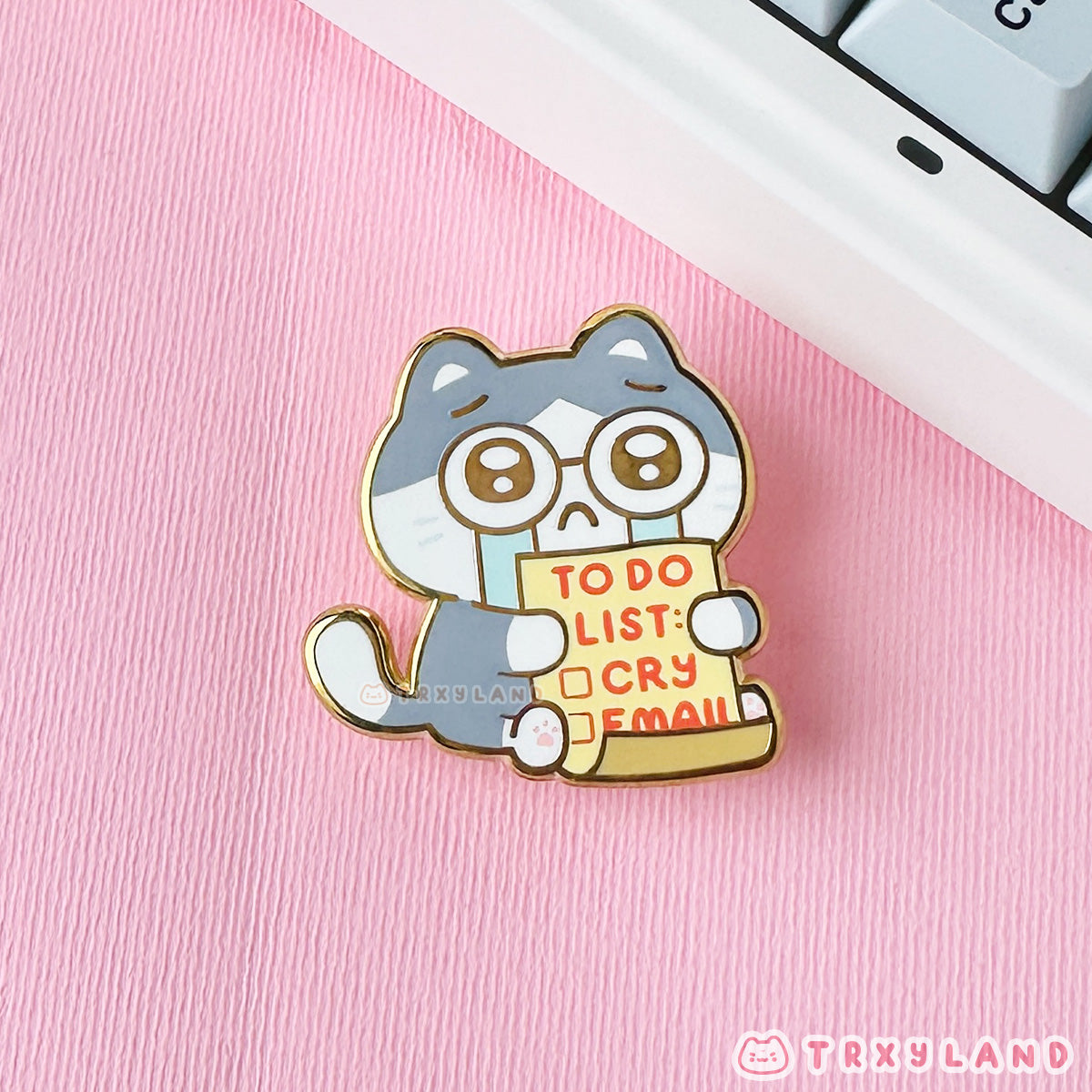 To-do-list Enamel Pin