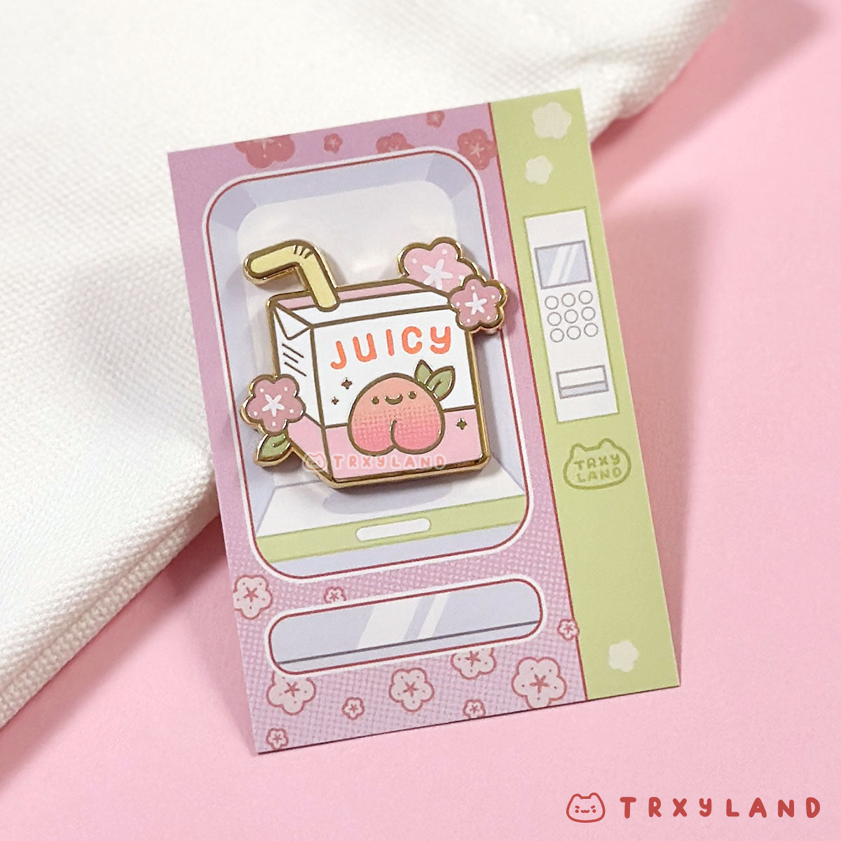 Juicy Sakura Sweets Enamel Pin