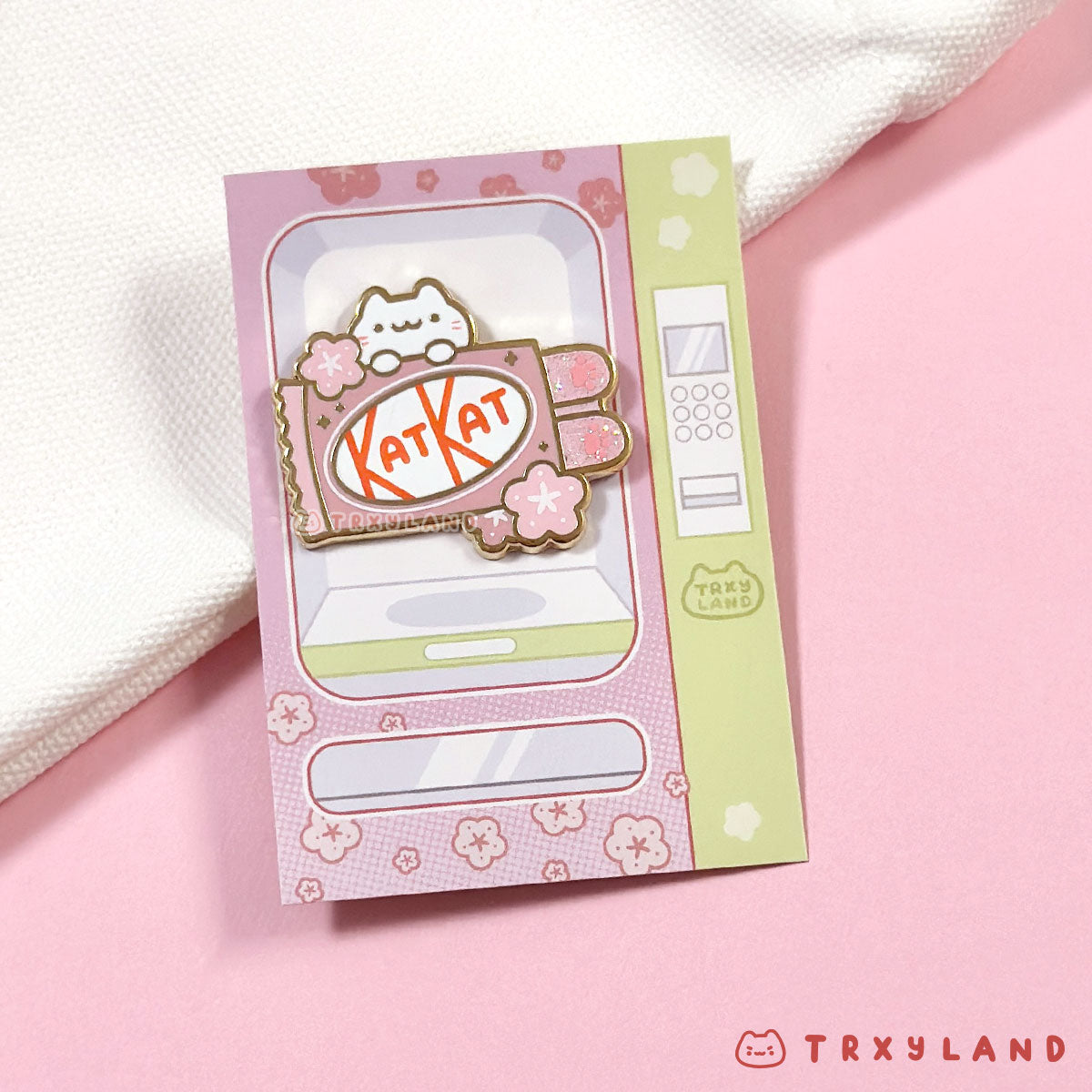 Kat-Kat Sweets Enamel Pin