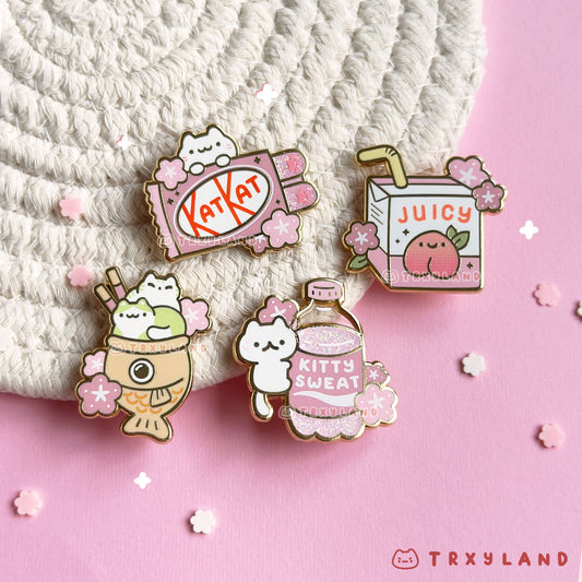 Sakura Sweets Series Bundle - Enamel Pins