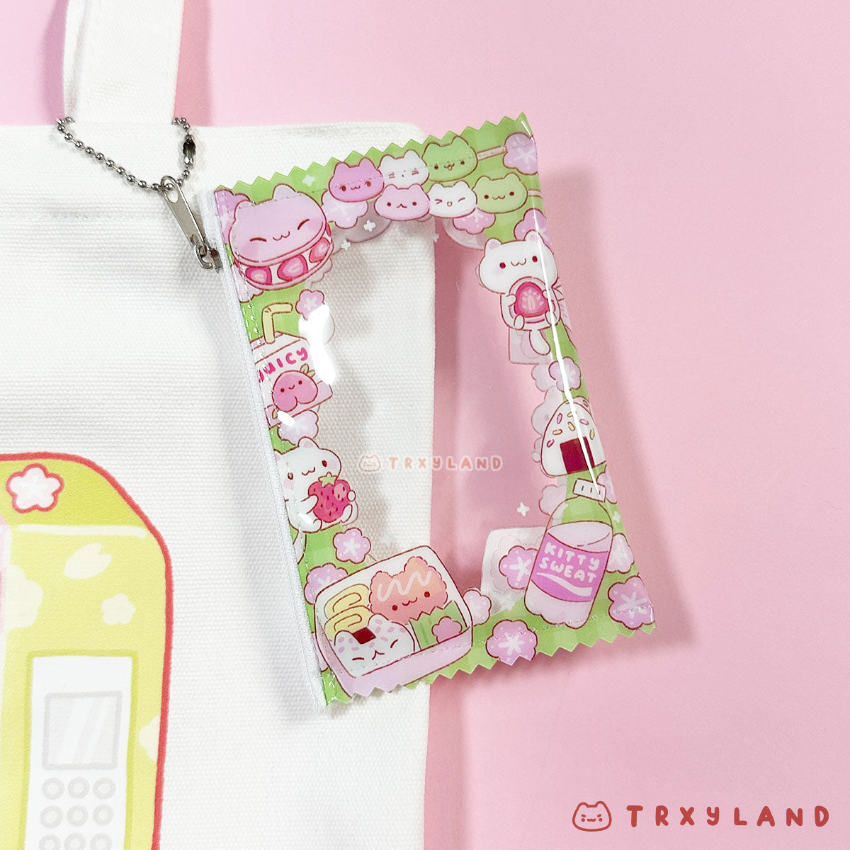 Sakura Sweets Clear Photocard Pouch