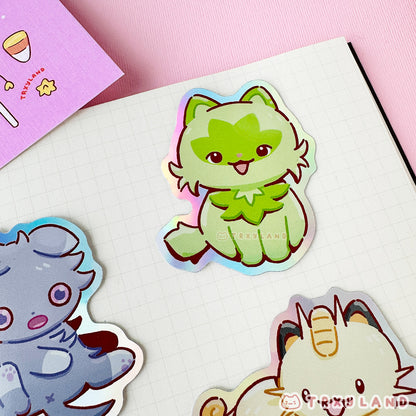 Kitty Type Mons Vinyl Sticker Pack