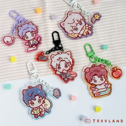 LADS Boys Acrylic Charm