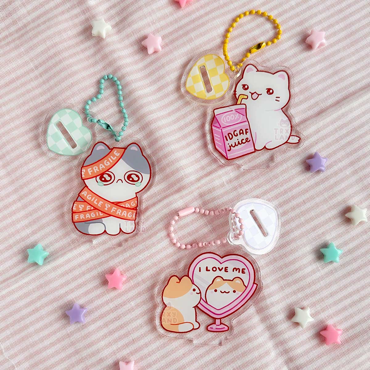 Fragile Acrylic Charm & Standee