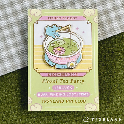 Fisher Froggy Pin