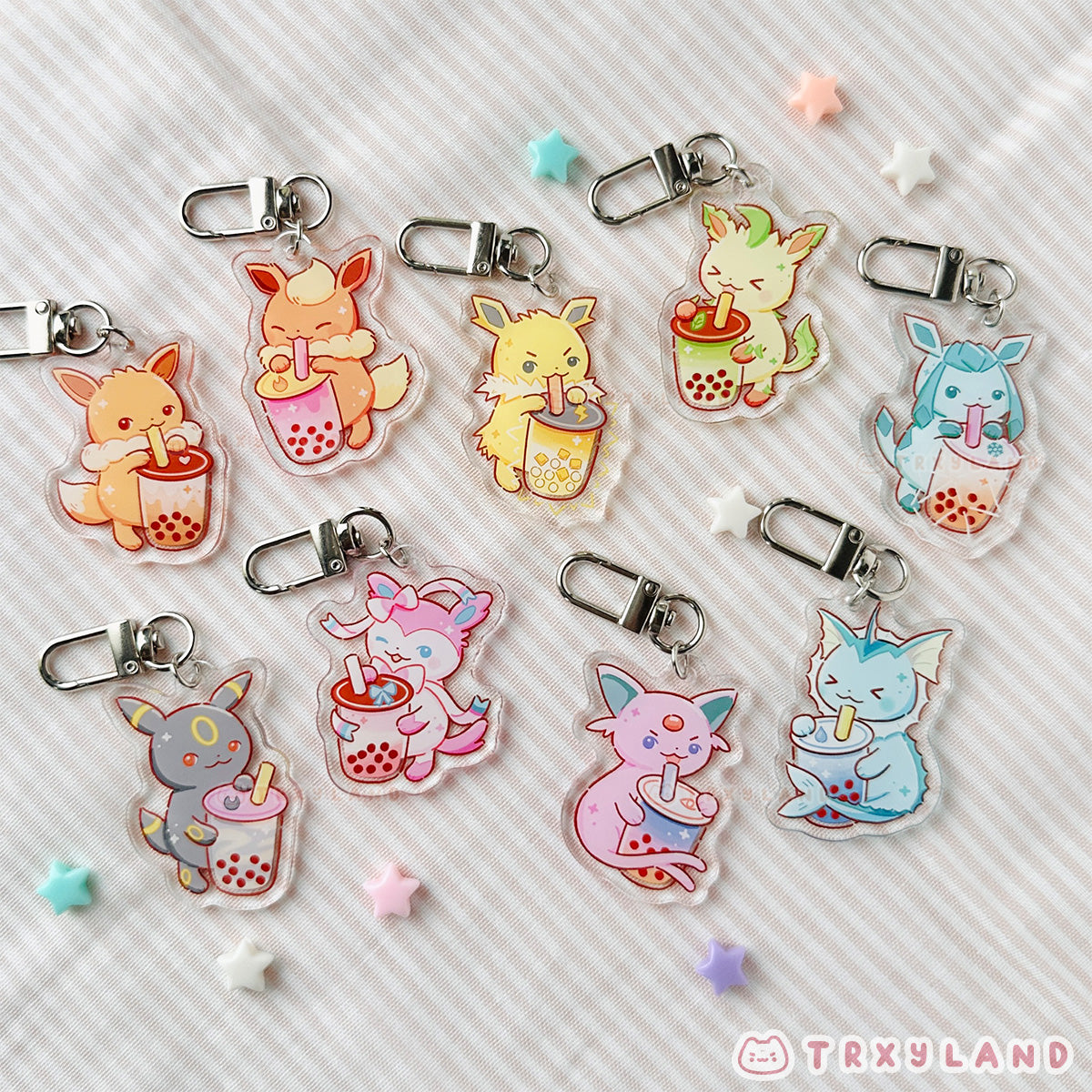 Boba Eeveelutions Mystery Charm