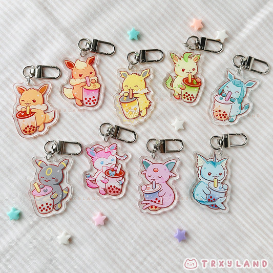 Boba Eeveelutions Mystery Charm