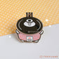 Curry Rice Cooker Kitty - Hinge Enamel Pin