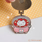 Curry Rice Cooker Kitty - Hinge Enamel Pin