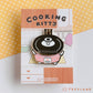 Curry Rice Cooker Kitty - Hinge Enamel Pin