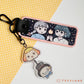 Howl & Sophie woven Keyring & Charm