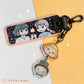 Howl & Sophie woven Keyring & Charm